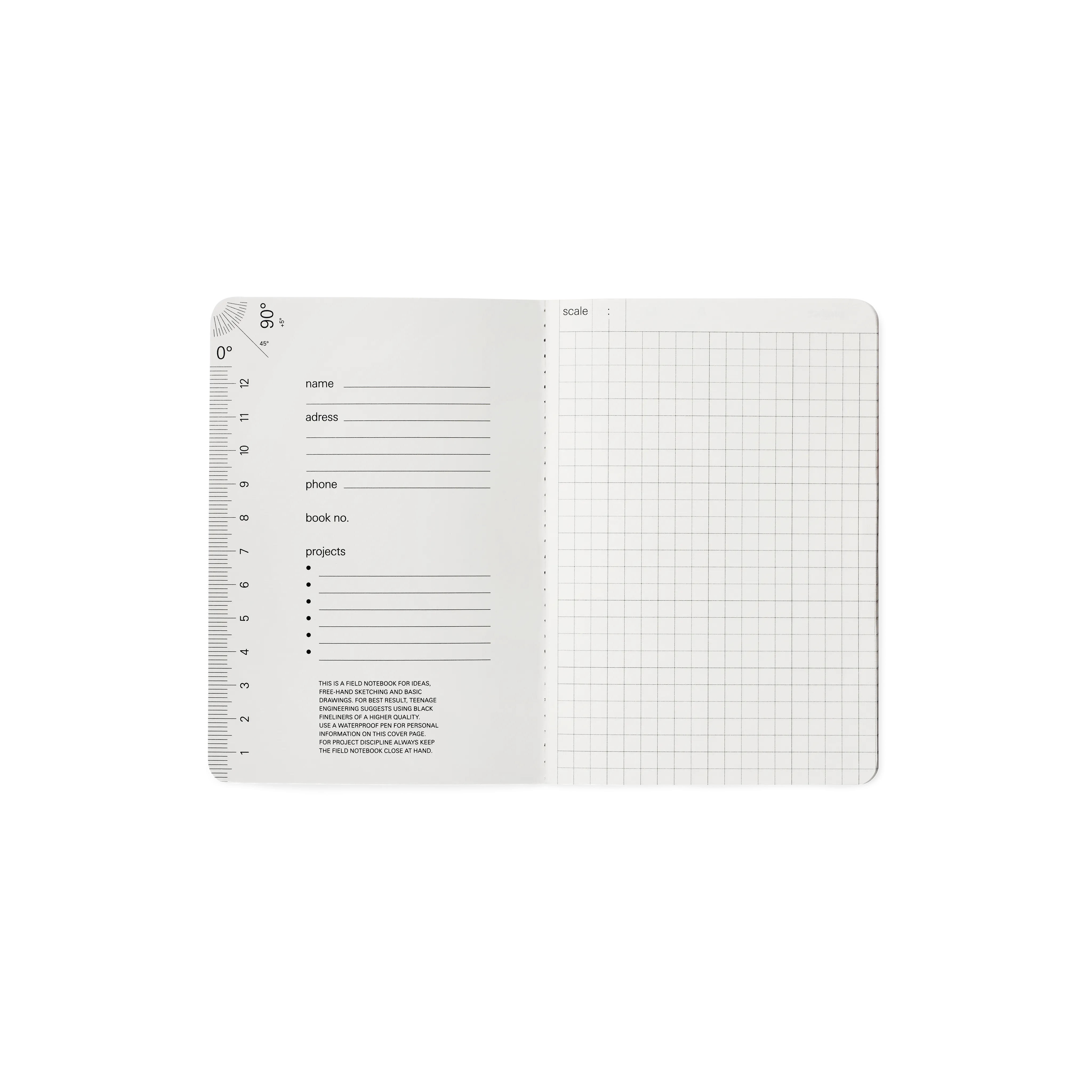 field notebook, 2 of 2