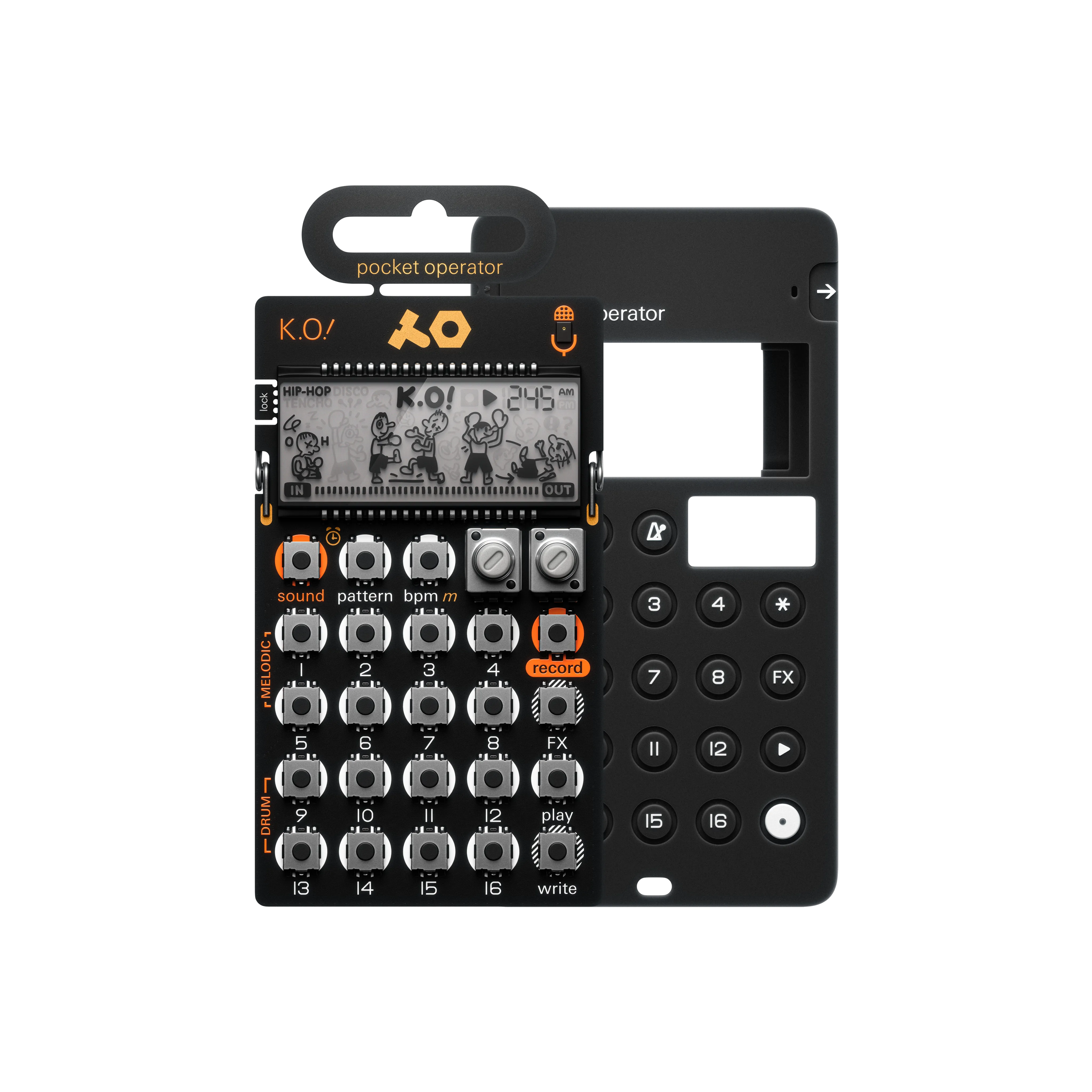 PO-33 K.O! & CA-X black
