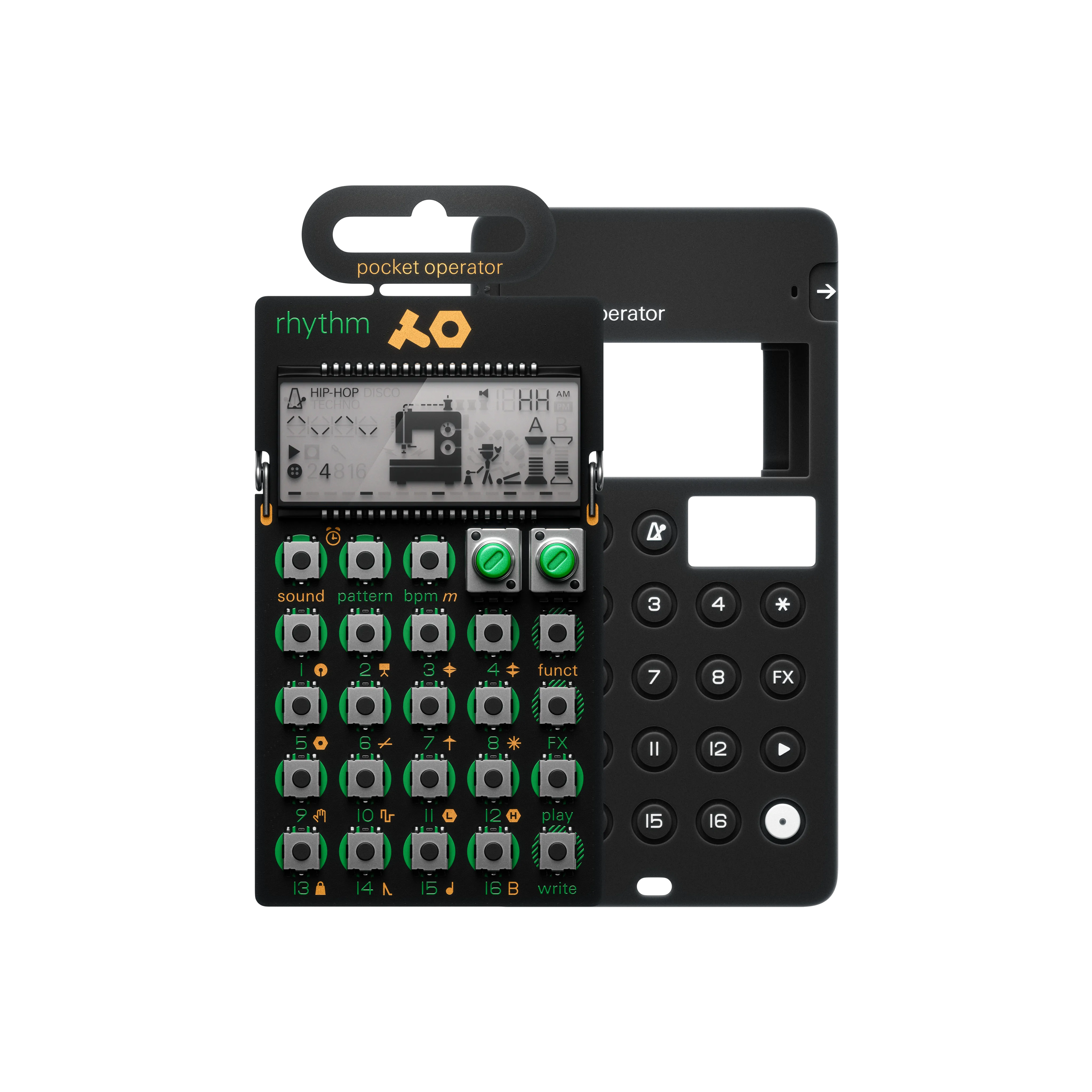 PO-12 rhythm & CA-X black