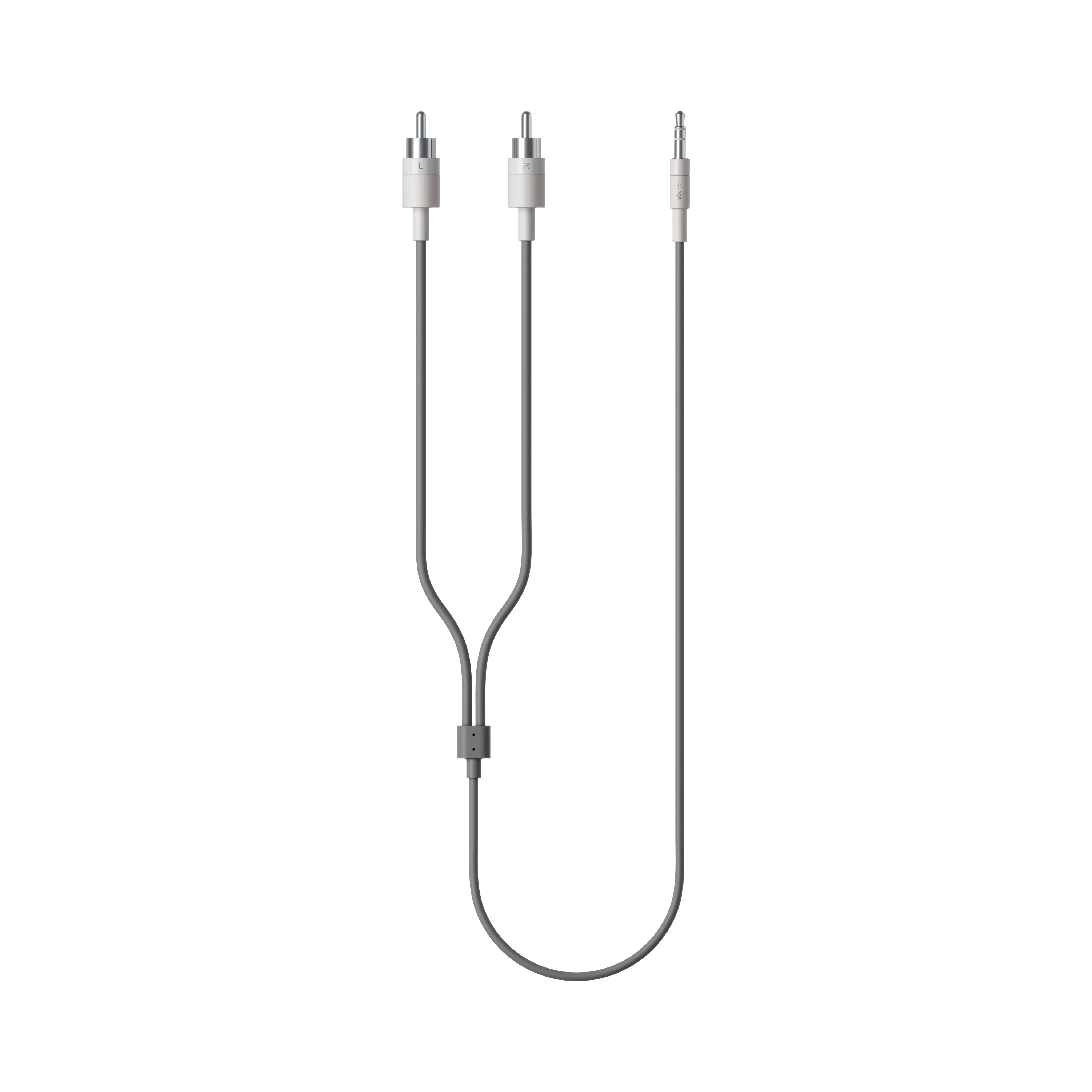 slim audio cable 3.5mm - 2x rca