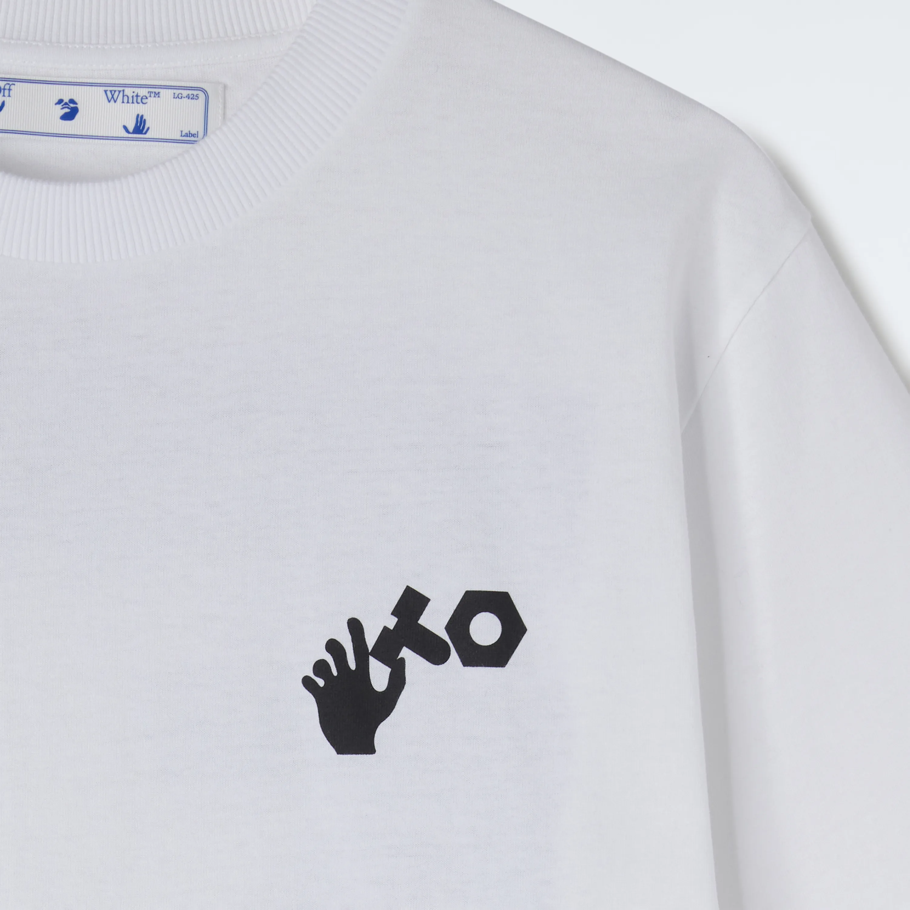 Off-White Tシャツ - Off-White T-Shirt Gradient I Gem Off-White Tシャツ - Off-White T-Shirt Gradient I Gem