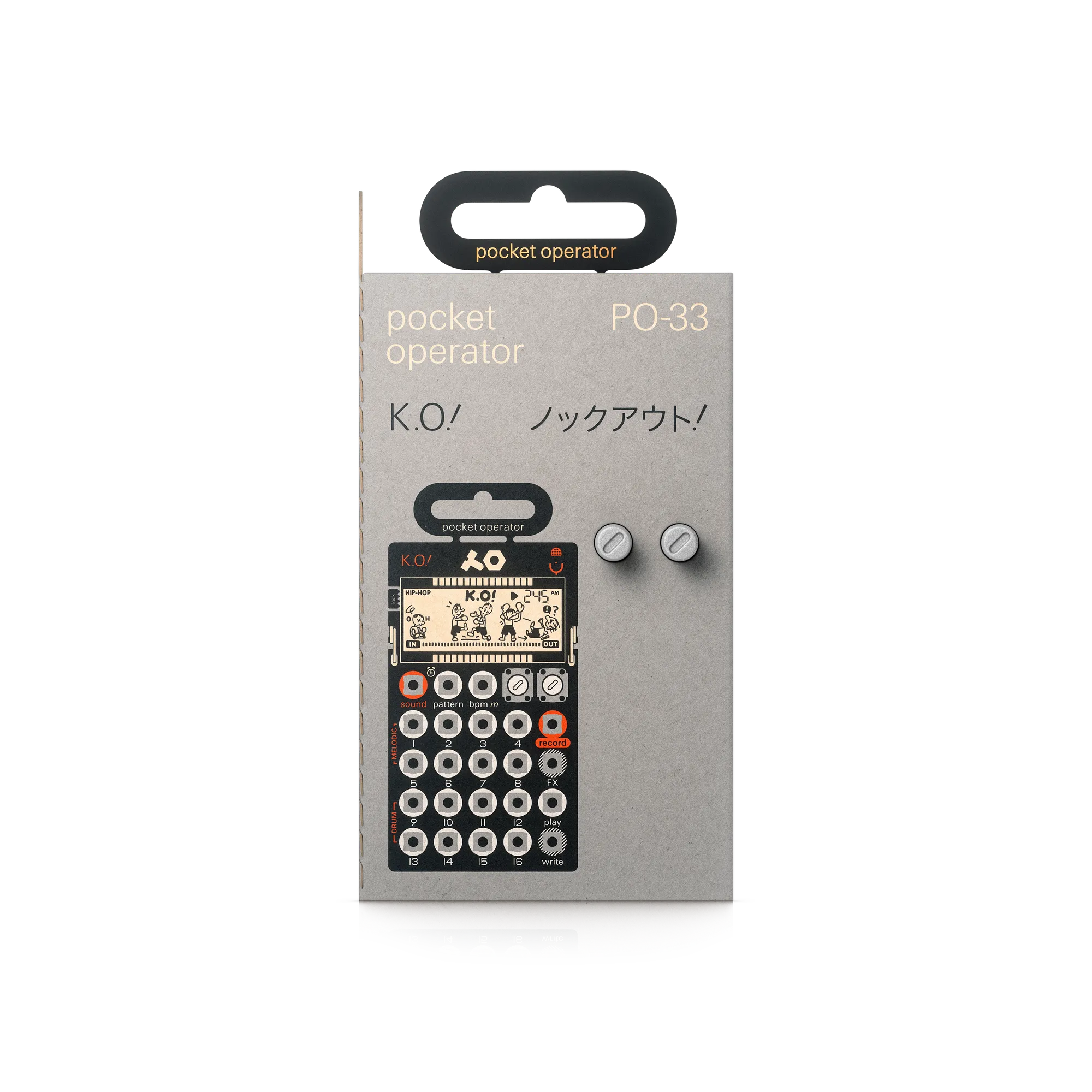 Teenage Engineering ポケットオペレーター PO-33 ko buy PO-33 K.O! - teenage engineering
