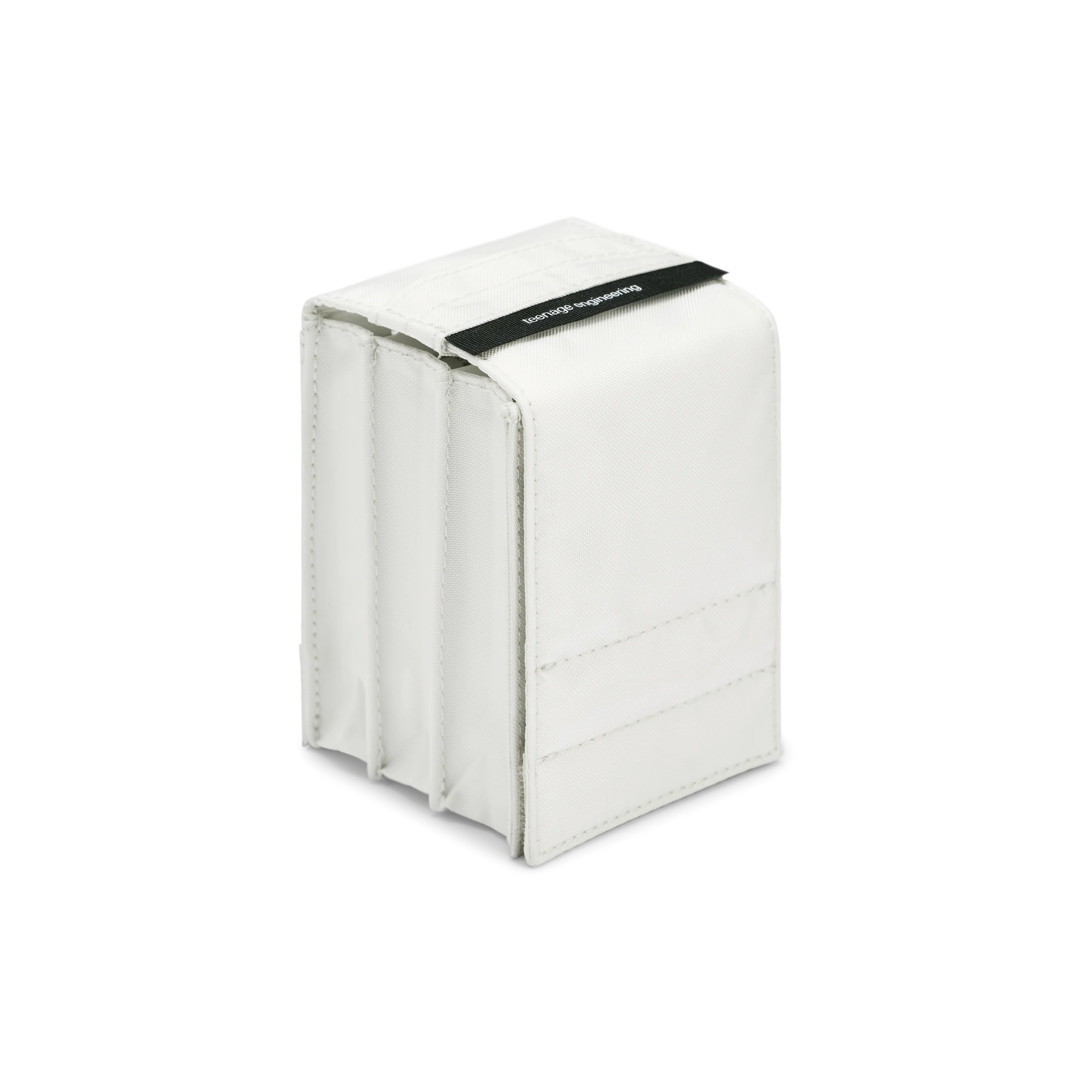 field accordion bag white