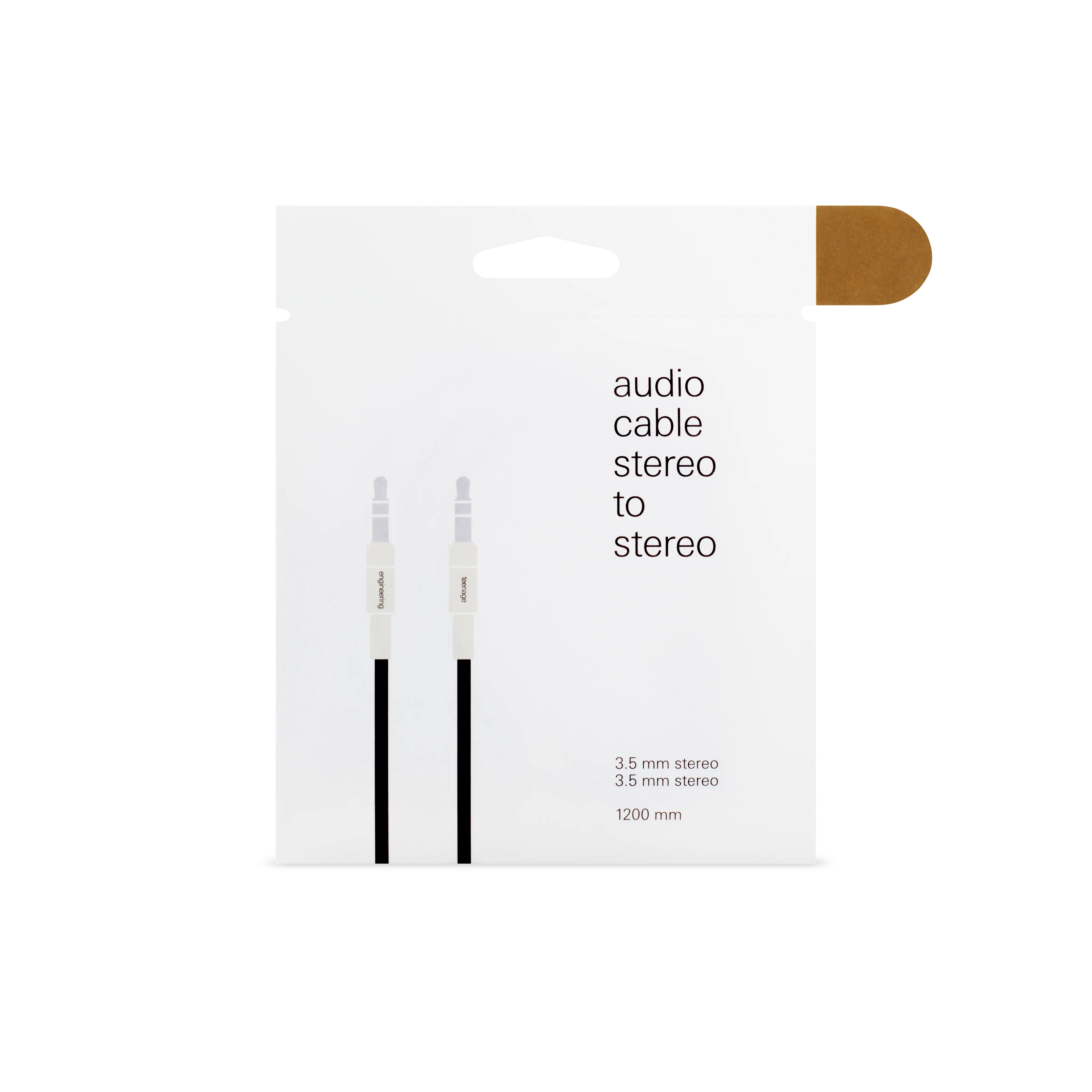 buy textile audio cable 3.5 mm - 3.5 mm - teenage engineering