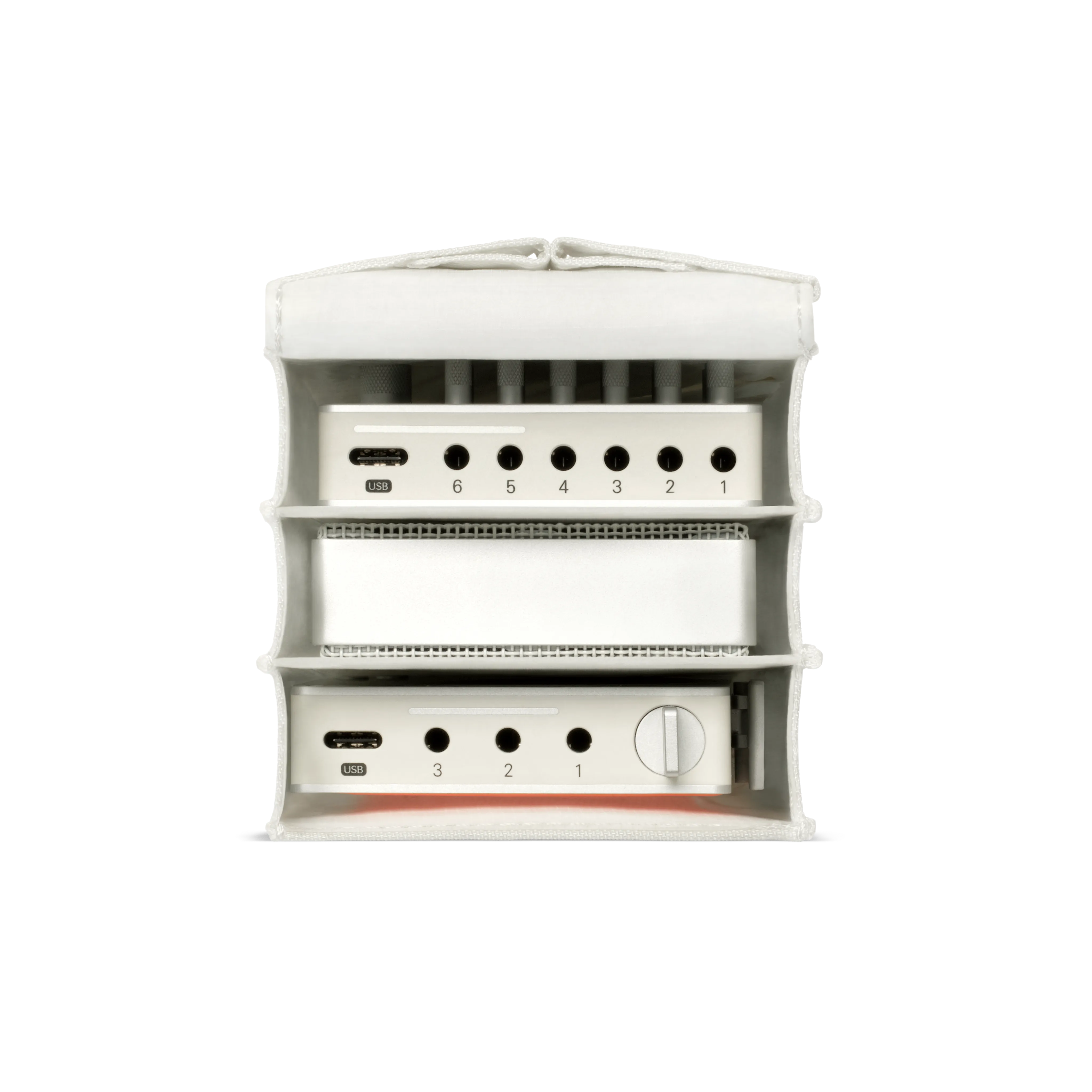 buy field accordion bag white - teenage engineering