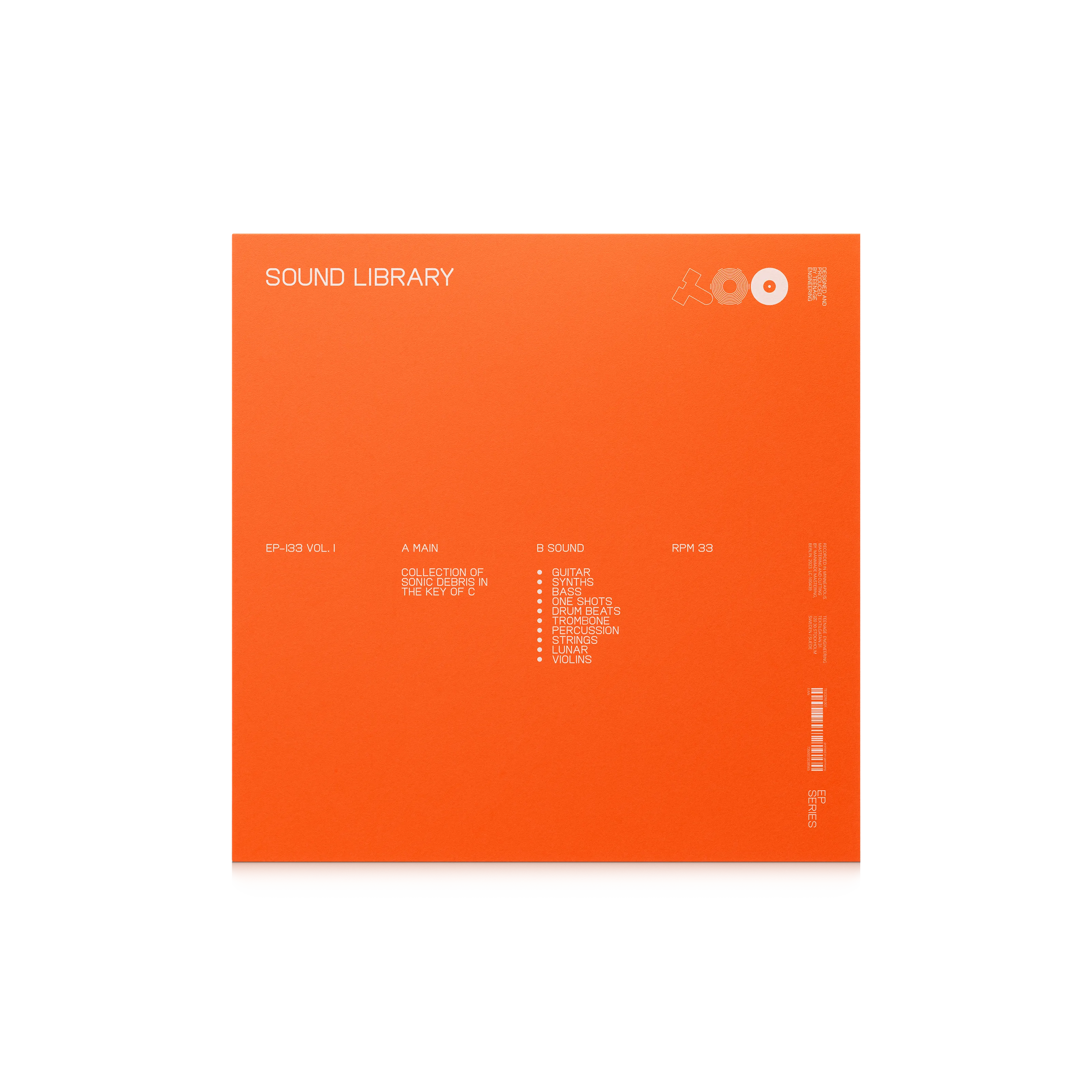 buy EP–133 K.O. II vinyl - teenage engineering