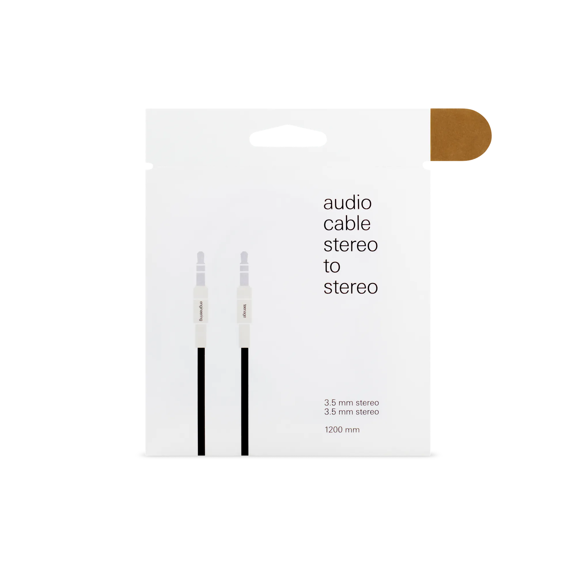 buy textile audio cable 3.5 mm - 3.5 mm - teenage engineering