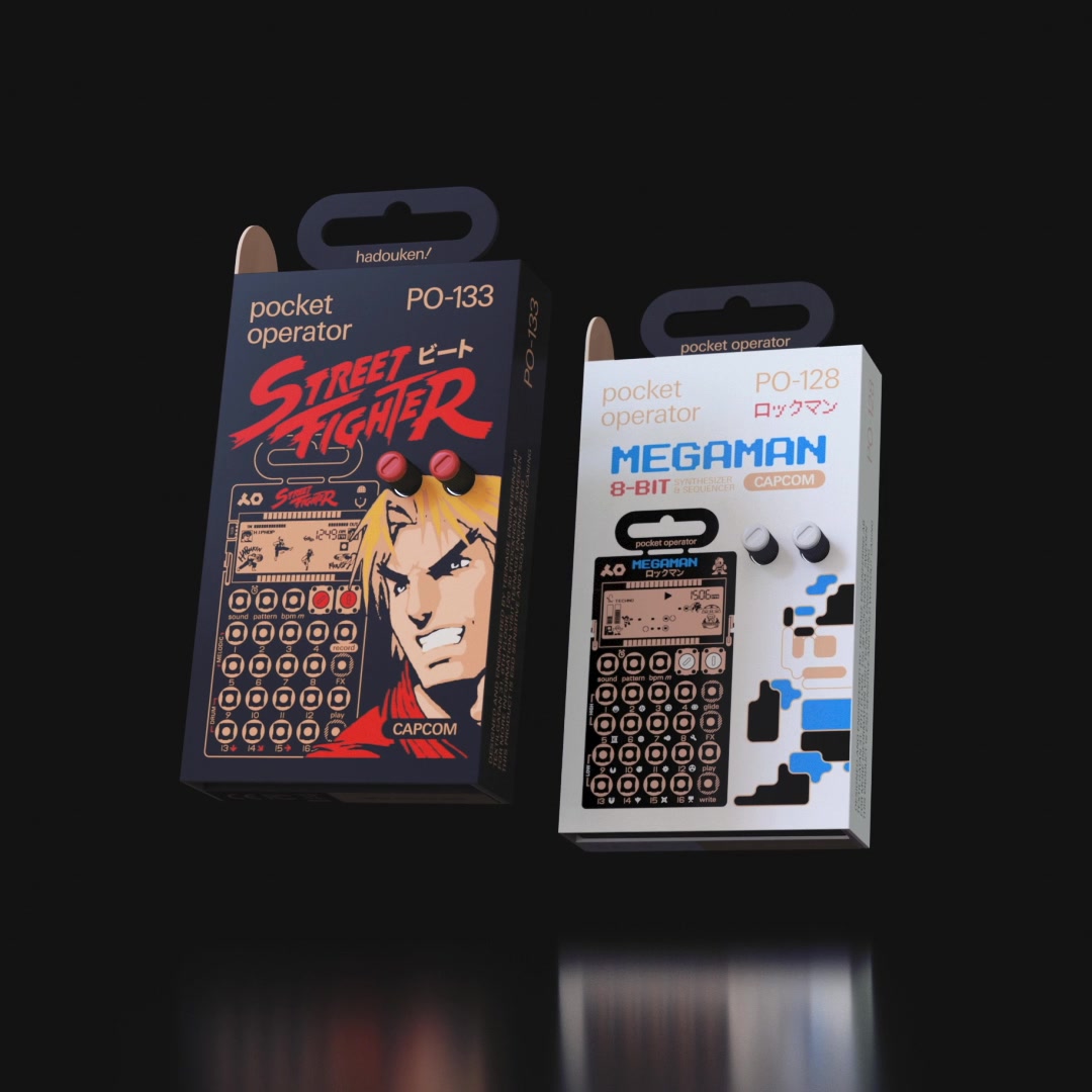 pocket operator capcom® series - teenage engineering